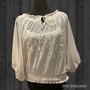 Adiva 2-piece Boho blouse